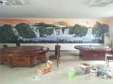 邵阳墙绘-写实风景