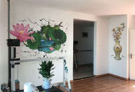 邵阳墙体彩绘相比墙纸的优势。