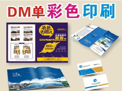 邵阳单页印刷，色彩搭配简单。