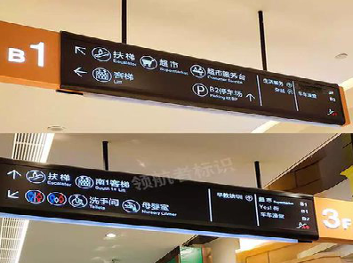 邵阳如何通过商场标识牌引导客流分布？